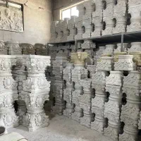 ستون کامل پیش ساخته رنگ متناسب با سنگنمای مشتری|مصالح و تجهیزات ساختمان|آبسرد, |دیوار