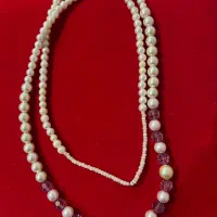 گردنبند طرح مروارید، مدال طرح دانه برف، پیرسینگ