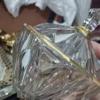 ۶ عدد قندان مودنا لب طلایی کاملا نو با کارتن