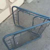 تخت تاشو یکنفره فلزی فنری قدیمی عتیقه محکم درحدنو|تخت و سرویس خواب|اصفهان, شیخ اشراق|دیوار
