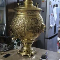 سماور|کلکسیون اشیاء عتیقه|میانه, |دیوار