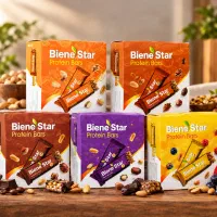 فروش انواع پروتئین بار Biene Star