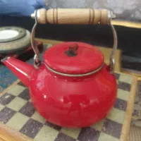 کتری لعابی روس قدیمی|قوری، کتری، قهوه‌ساز دستی|تهران, ونک|دیوار