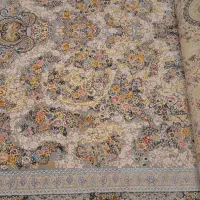 فرش ۶ متری ماشینی گل برجسته نو .