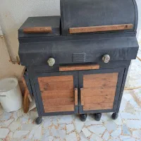 کباب پز گازی زغالی تمیز نو|اجاق گاز و لوازم برقی پخت‌وپز|رشت, بازار|دیوار