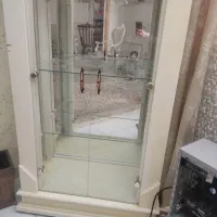 بوفه چوبی سفید