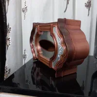 جعبه دستمال کاغذی سنتی نو آ‌کبند مناسب کادو هدیه|صنایع دستی و سایر لوازم تزئینی|شیراز, شهرک مطهری|دیوار