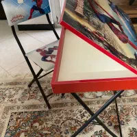 میز تحریر باکس دار با صندلی مرد عنکبوتی