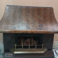 بخاری گازی  مدل شومینه ای