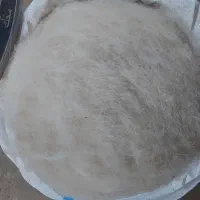 پشم گوسفند خالص و شسته شده و پشم شتر