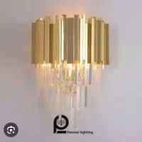 لوستر بزرگ و نو به همراه دو چراغ دیواری|لوستر و چراغ آویز|اهواز, زیتون کارمندی|دیوار