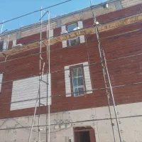 اجرای نماکاری سنگ آجر|خدمات پیشه و مهارت|شهرکرد, |دیوار