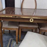 میز نهارخوری ۴نفره|میز و صندلی غذاخوری|رشت, جانبازان|دیوار
