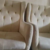 نیم ست مبل با ست میز جلو مبلی