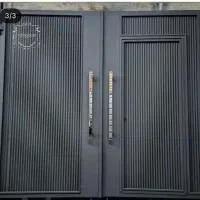 درب ورودی حیاط / ورودی باغ ویلا