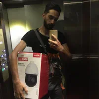 نصب و راه اندازی دوربین اسپیددام ptz ورادیو وایرلس|خدمات پیشه و مهارت|رشت, گلباغ نماز|دیوار