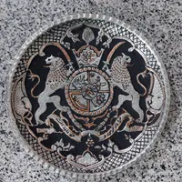 بشقاب مسی|صنایع دستی و سایر لوازم تزئینی|اصفهان, احمدآباد|دیوار