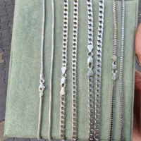 زنجیر نقره های مردانه روزه مرد. عیار ۹۲۵|جواهرات|ارومیه, |دیوار