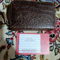 کیف  مدارک قهوه ای زنانه