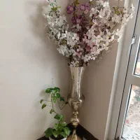 گل و گلدان با هم کاملا نو