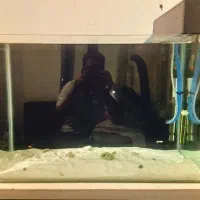 آکواریوم باتمامی وسایل