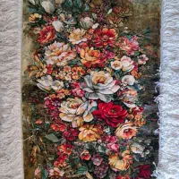 تابلو فرش دستبافت سبدگل نونو|تابلو فرش|تهران, شهرک شریعتی|دیوار