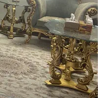 مبل سلطنتی ورق طلا