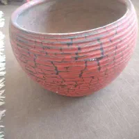 گلدان سفالی|گل مصنوعی|یاسوج, |دیوار