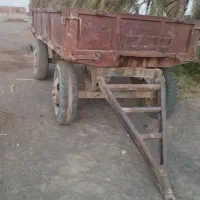 تریلی4چرخ تراکتور لاستیک بزرگ