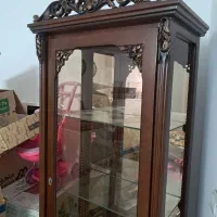 دوعدد بوفه چوب راش کار شده