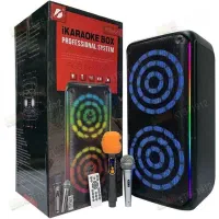 اسپیکر و پارتی باکس همراه با میکروفن خواننده|پخش‌کننده همراه|ساری, |دیوار