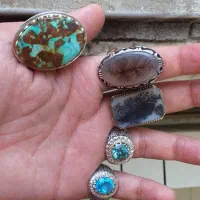 انگشترای نقره فروشی