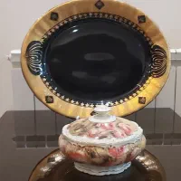 ظروف دکوری میوه خوری  شکلات خوری گلدان لمونژ