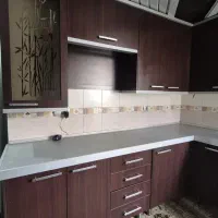 کابینت دو پله آشپزخانه هایگلاس ترک درجه یک