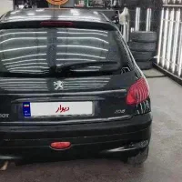 پژو 206 تیپ ۲، مدل ۱۳۸۲ ( رنگ سبز)|خودرو سواری و وانت|بابل, |دیوار