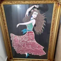 تابلو گوبلن کاری بزرگ|تابلو، نقاشی، عکس|رشت, آزادگان|دیوار