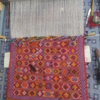 گلیم دست باف شب علدا|گلیم، جاجیم، گبه|بجنورد, |دیوار