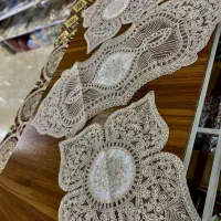 رومیزی دانتل ۳ تیکه وارداتی