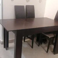 میز ناهار خوری تبدیل ۶ به ۸