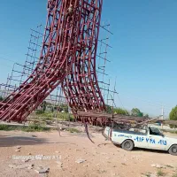 بزرگترین داربست فلزی غرب کشور عجمی