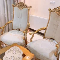 مبلمان ۱۱ نفره همراه میزناهارخوری|مبلمان خانگی و میز عسلی|شاهین‌شهر, خانه کارگر|دیوار