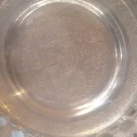 سینی گرد مسی برنجی قدیمی