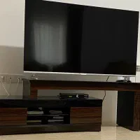 میز تلویزیون دو تیکه نو