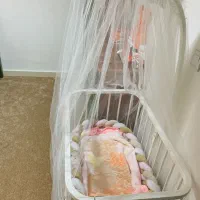 تخت کنار مادر خارجی|تخت و صندلی بچه|رشت, کوی مهر|دیوار