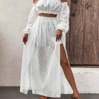 ست کراپ و دامن (شورتک دار)|لباس|مراغه, |دیوار