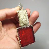 گردنی دو تیکه مولا علی (ع)و رخ درویش استاد عبادتی