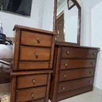 سرویس تخت دونفره پاتختی دراور اینه|تخت و سرویس خواب|تهران, دروازه شمیران|دیوار