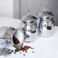 بانکه و پاسماوری 3 پارچه استیل سالینو مدل آدمک