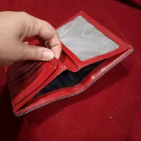 دو عدد  کیف پول  چرم و جین|کیف، کفش، کمربند|رشت, حسین آباد|دیوار