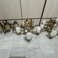 ست لوستر برنزی